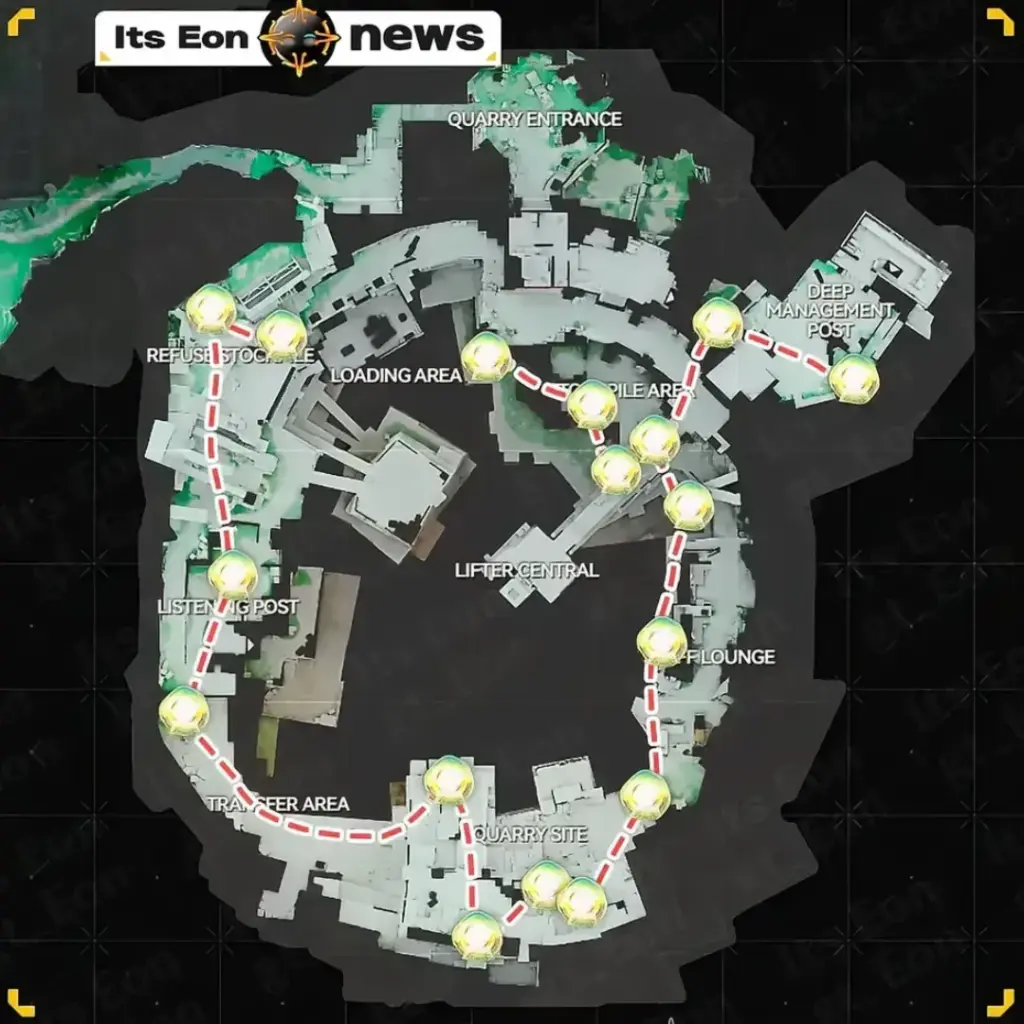 Arknights Endfield: аурилен. Все точки сбора