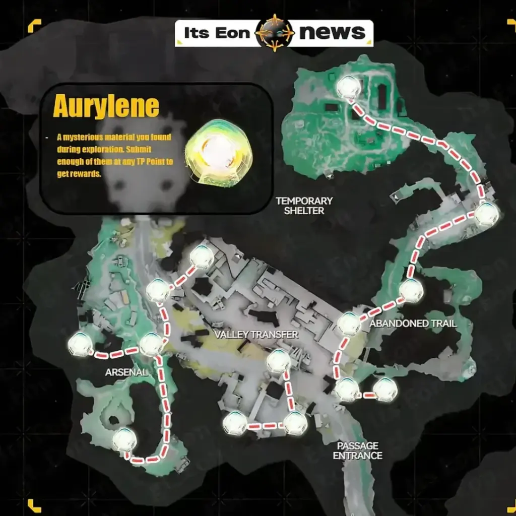 Arknights Endfield аурилен перевал 